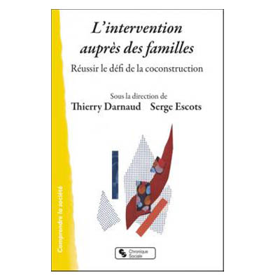 Livre l'intervention auprès des familles